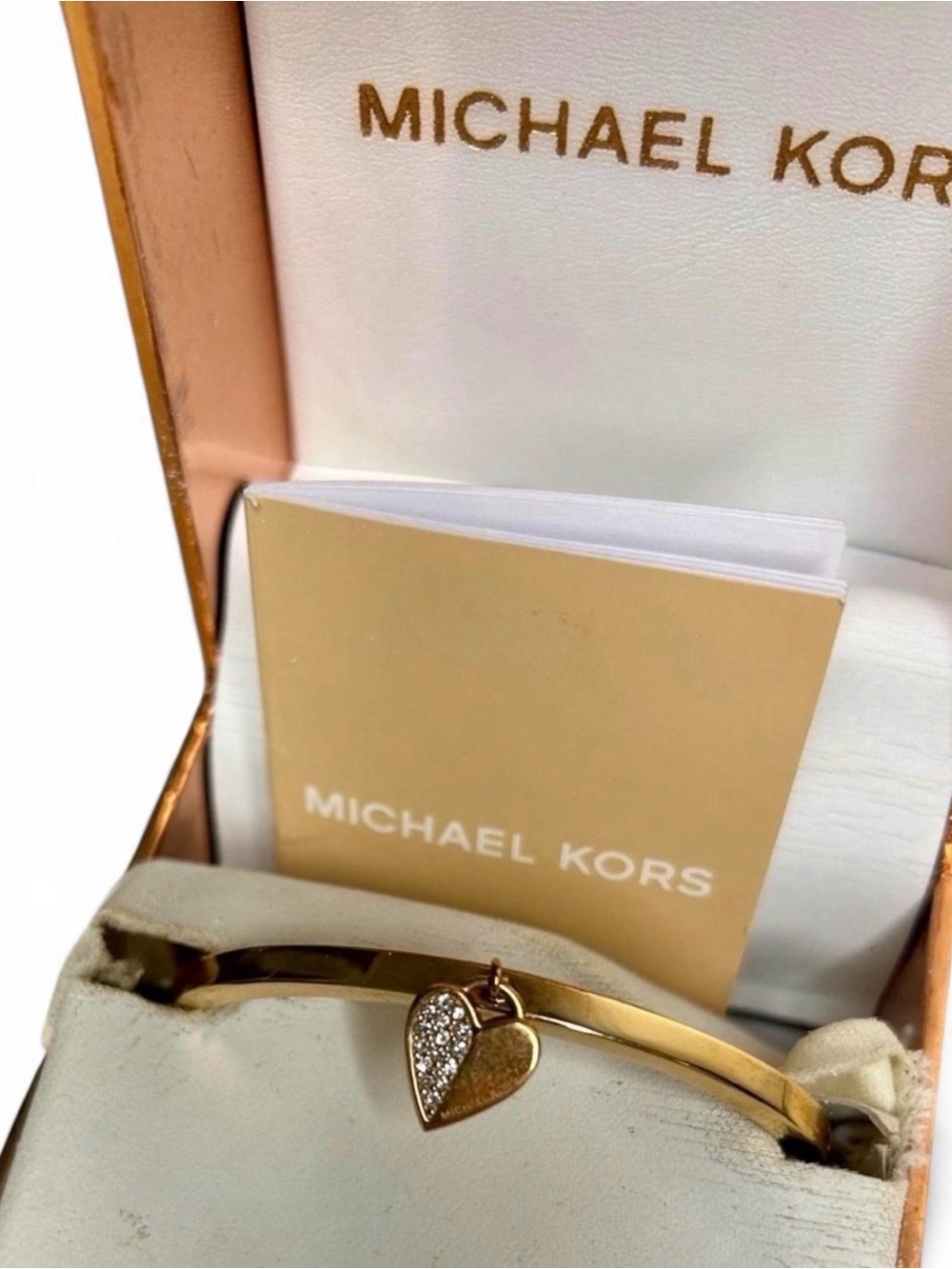 Michael Kors Hinged Bangle Bracelet